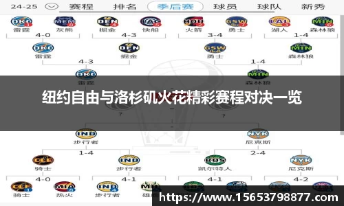 纽约自由与洛杉矶火花精彩赛程对决一览